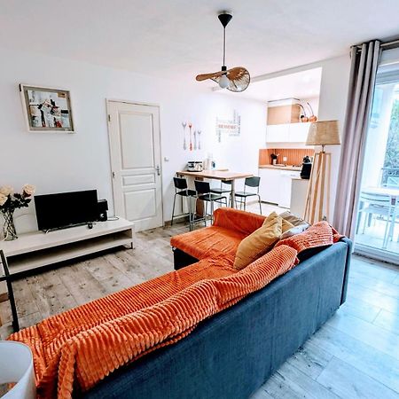 Apartament F2 Garage Box Wifi Terasse Clim Gare Fac Eco Richter Montpellier Zewnętrze zdjęcie