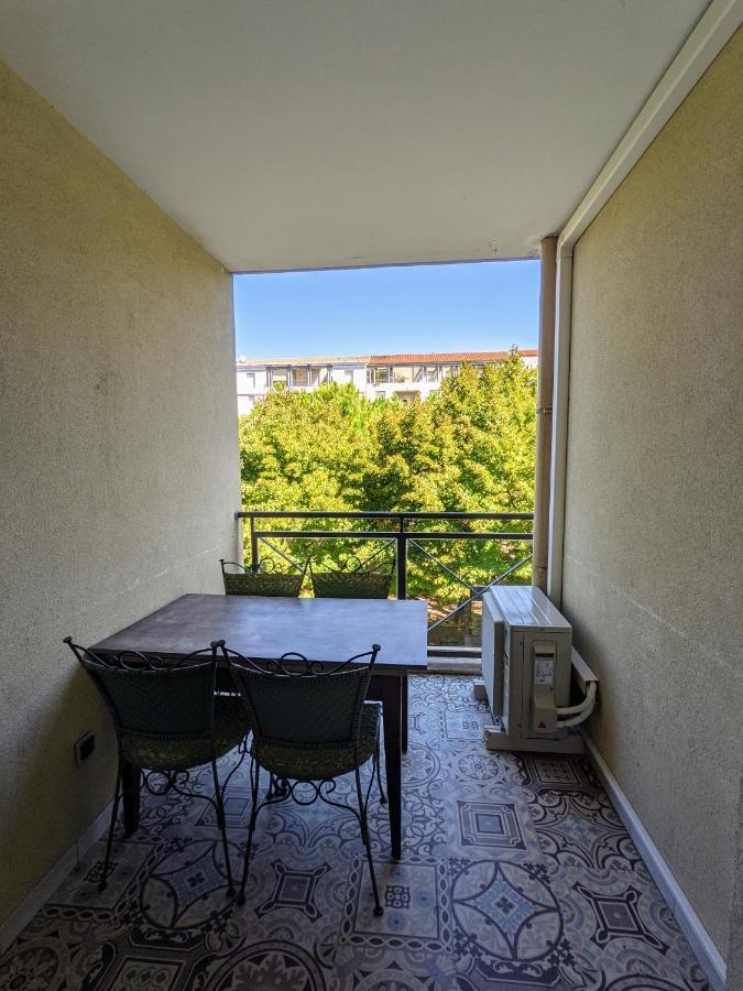 Apartament F2 Garage Box Wifi Terasse Clim Gare Fac Eco Richter Montpellier Zewnętrze zdjęcie