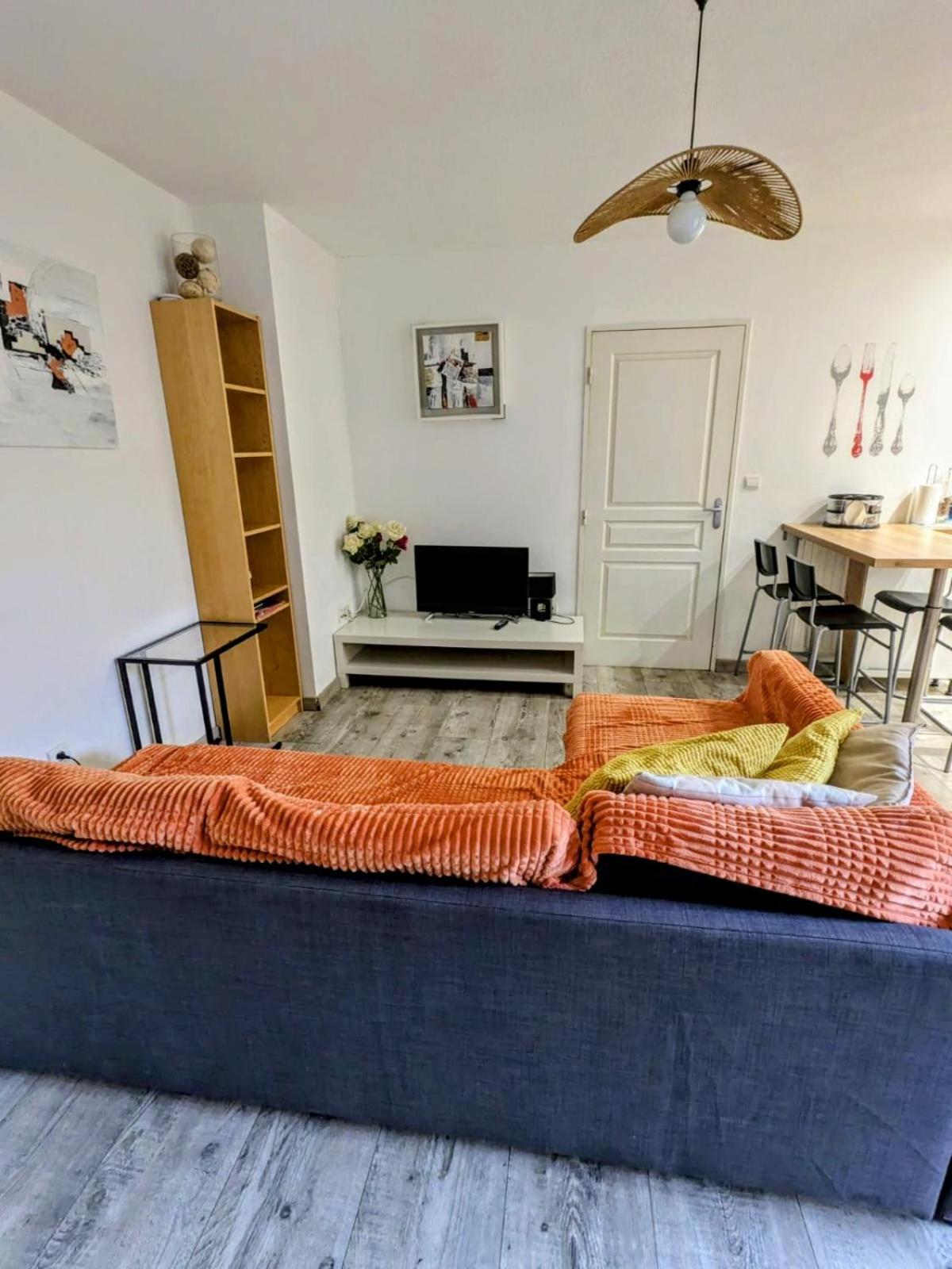 Apartament F2 Garage Box Wifi Terasse Clim Gare Fac Eco Richter Montpellier Zewnętrze zdjęcie